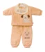 Baby Winter Fleece Suit Set (Top & Pant) - Cute Cartoon Design (0–15 Months)