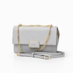 Women’s Quilted Flap Shoulder Bag – Luxury Chain Strap Crossbody (Imported) - Image 3