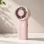Minimalist Portable Mini Fan Pink BD