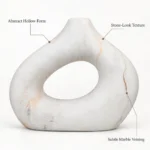 Premium Modern Abstract Ceramic Vase - Image 4