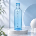 Transparent Daily Water Bottle with Time Marker - Image 4