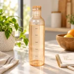 Transparent Daily Water Bottle with Time Marker - Image 3