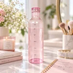 Transparent Daily Water Bottle with Time Marker - Image 7