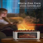 Fireplace Flame Aromatherapy Diffuser with Colorful Light – X03-1 - Image 3