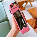 Pink ZANMUO 350ml Portable Water Bottle