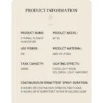 Eternal Flower Humidifier with Colorful Ambient Light – 500ml - Image 3